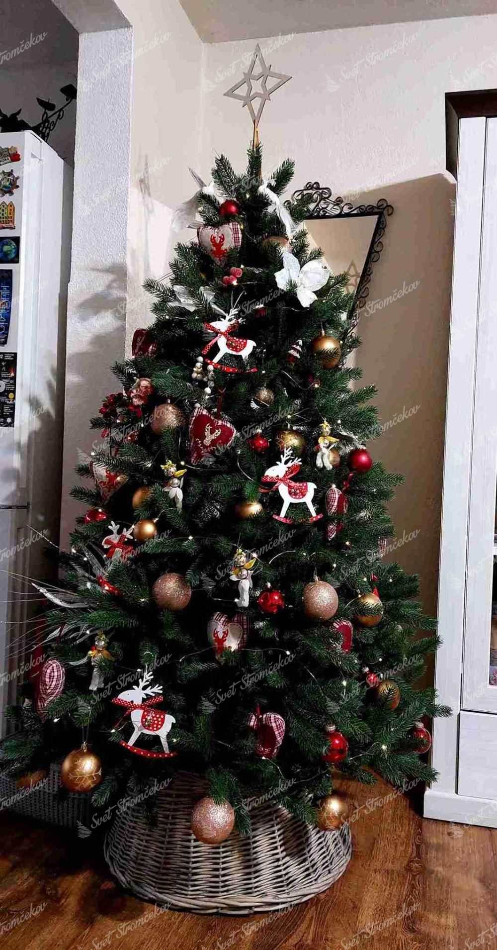 Choinka sztuczna 100% PE Świerk Fiński 210cm