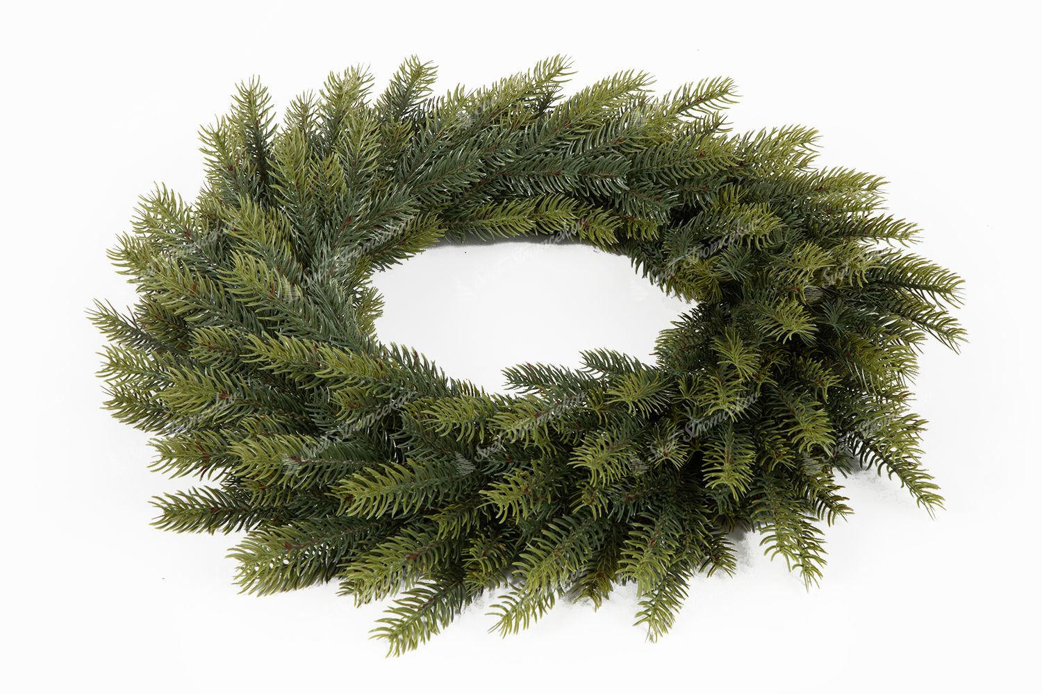 Wianek bożonarodzeniowy 100% PE Świerk Mocny 50cm