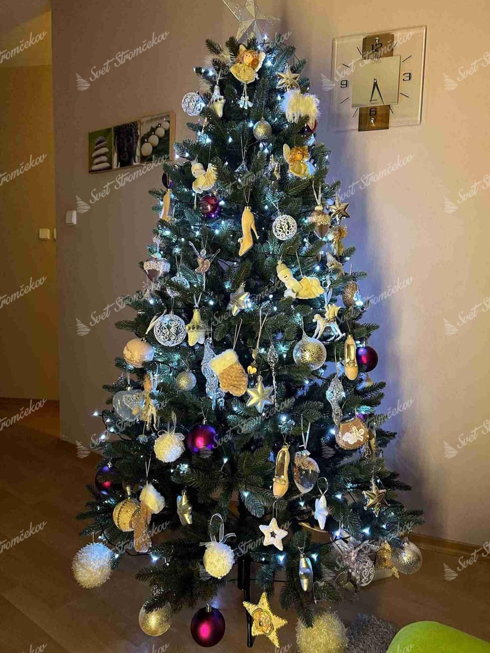 Choinka sztuczna 100% PE Jodła Kanadyjska 180cm