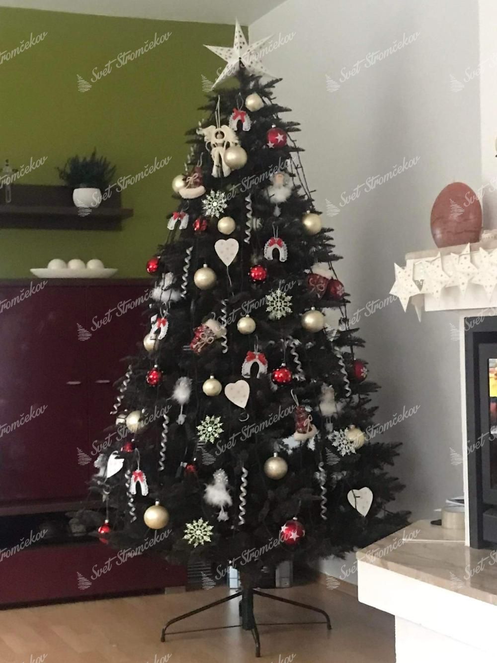 Choinka sztuczna PE Jodła Nordmann 210cm