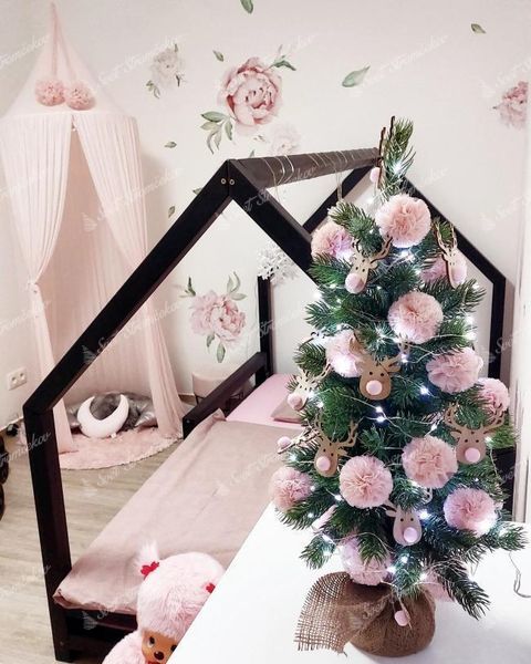 Choinka sztuczna 100% PE Mini Świerk 60cm LED30