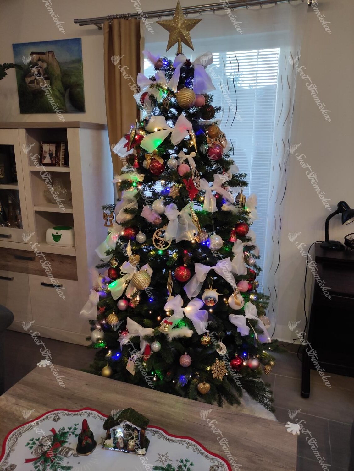 Choinka sztuczna 100% PE Świerk Fiński 210cm