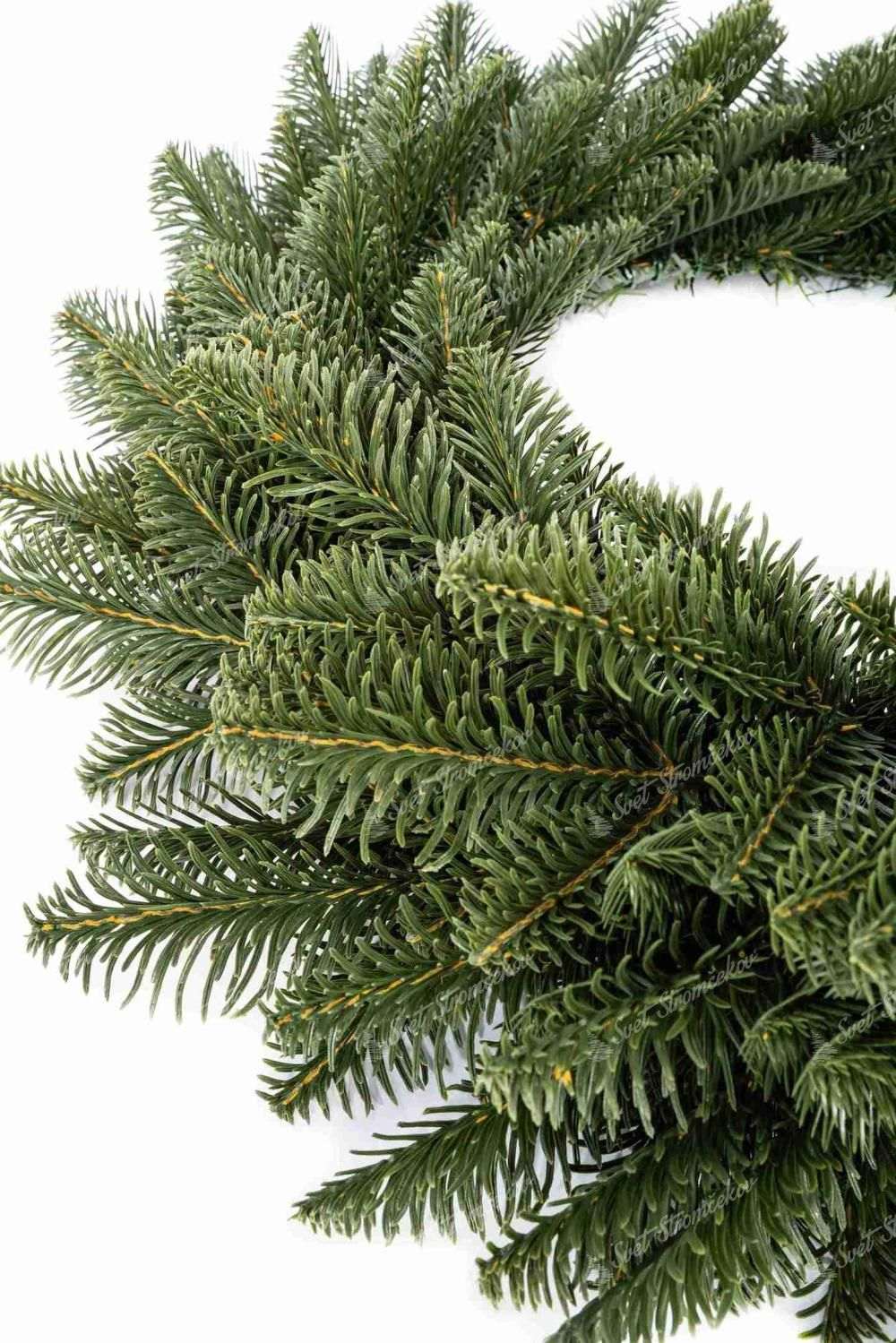 Wianek bożonarodzeniowy 100% PE Jodła Nordmann 50cm