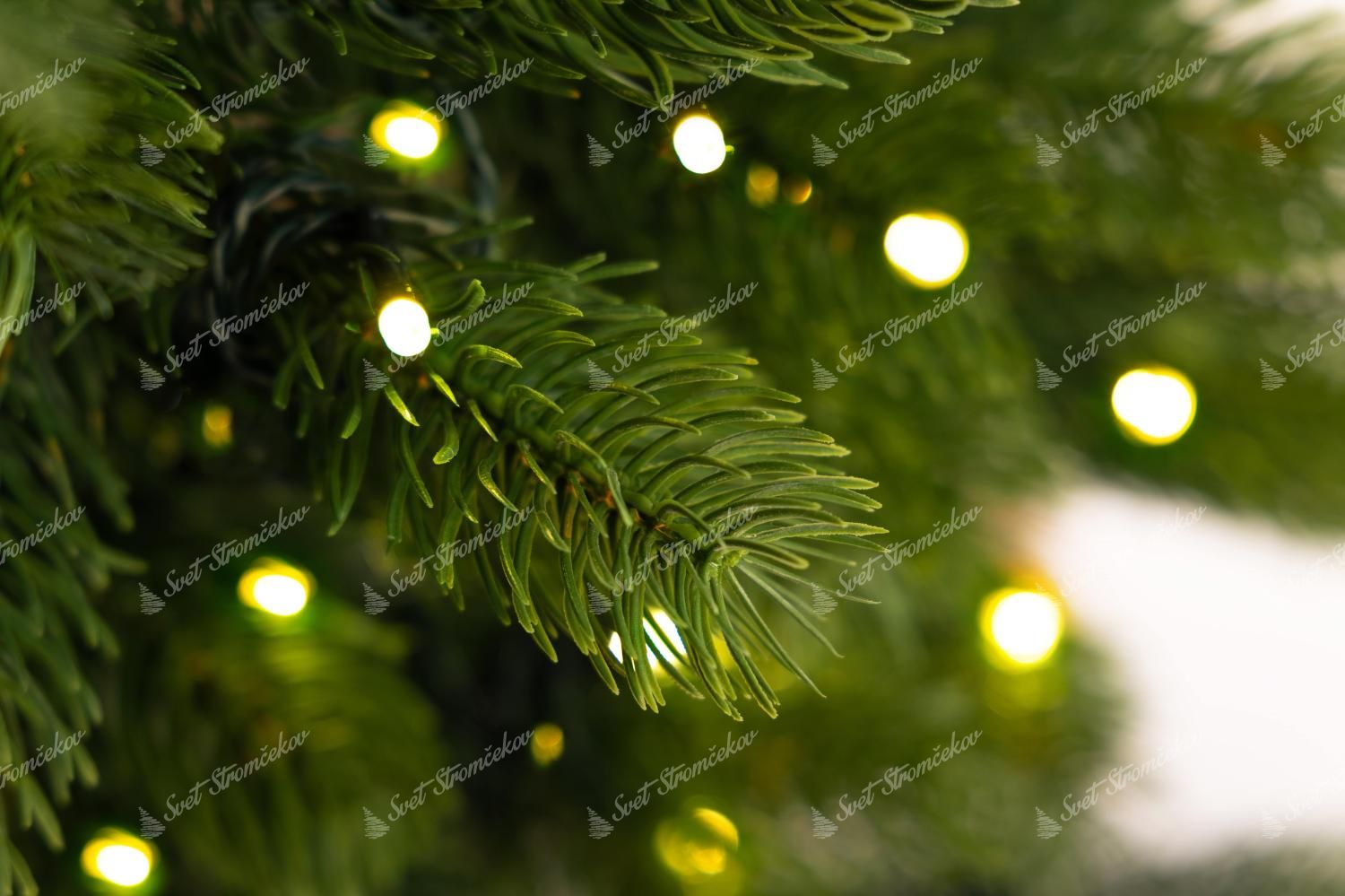 Choinka sztuczna 100% PE Mini Świerk 90cm LED70