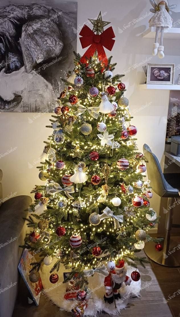 Choinka sztuczna 100% PE Świerk Alpejski 180cm