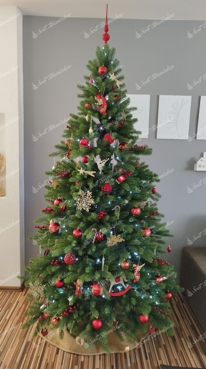 Choinka sztuczna 100% PE Świerk Fiński 210cm