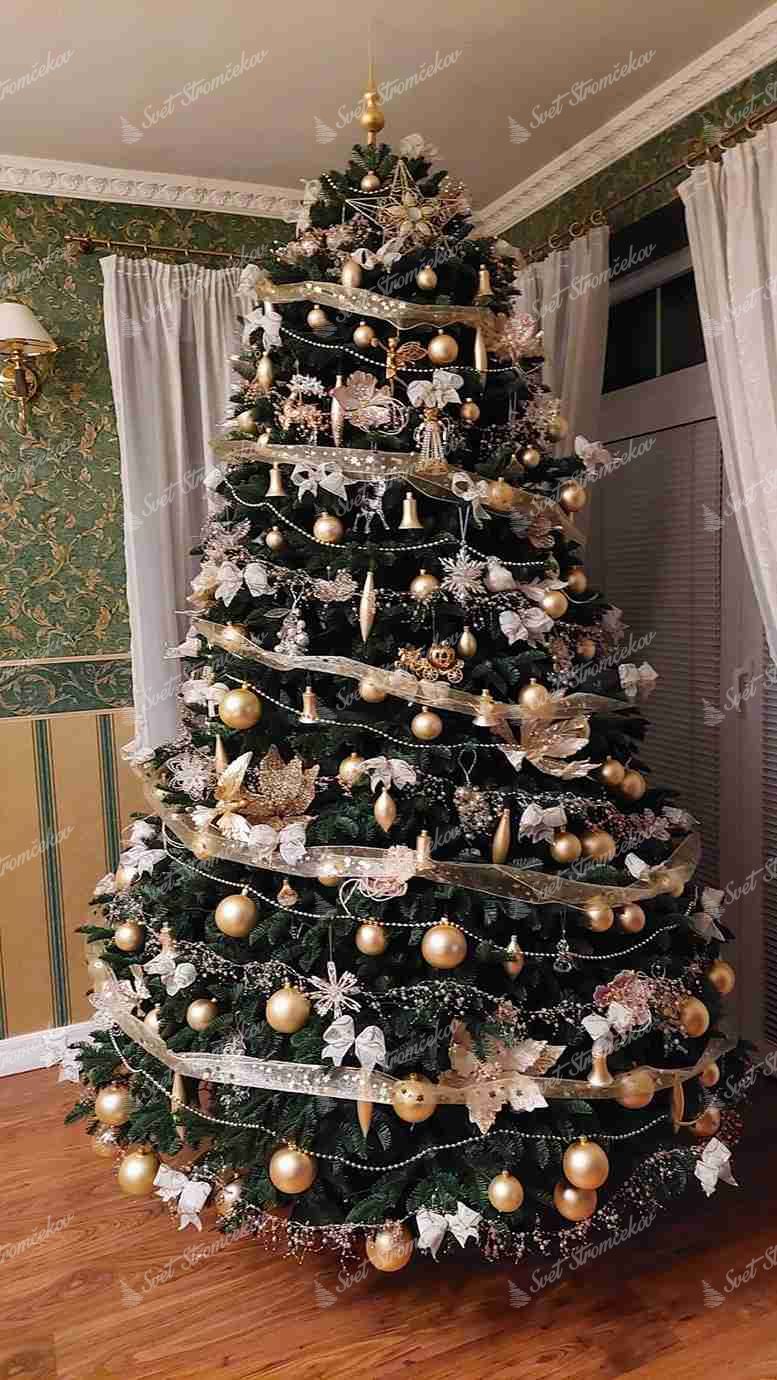 Choinka sztuczna PE Jodła Wdzięczna XL 240cm