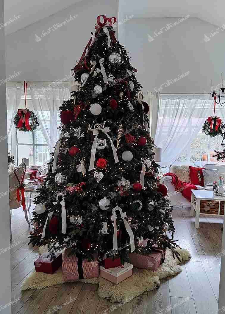 Choinka sztuczna PE Jodła Wdzięczna XL 240cm