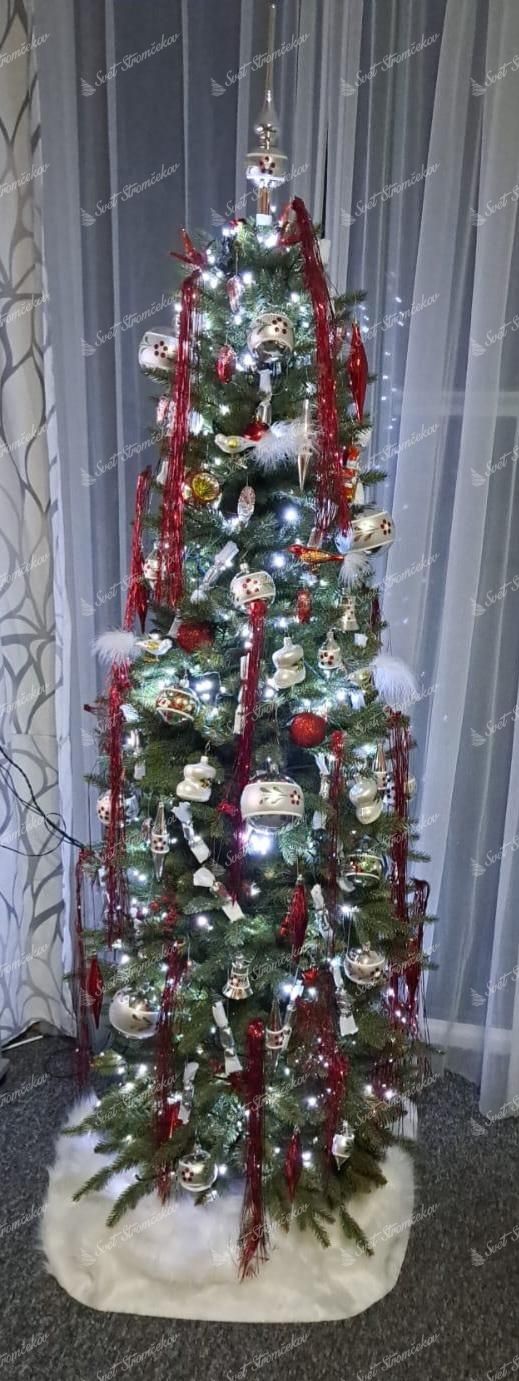 Choinka sztuczna PE Świerk Slim 180cm