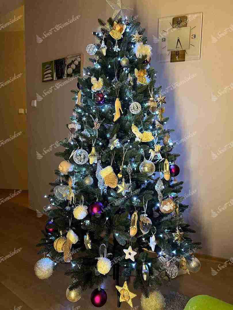 Choinka sztuczna 100% PE Jodła Kanadyjska 180cm