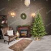 Choinka sztuczna 100% PE Świerk Naturalny 210cm 450LED