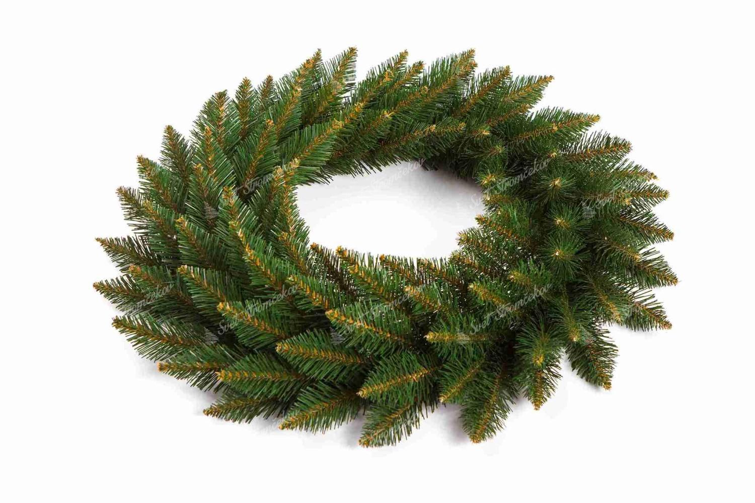 Wianek świąteczny Świerk Norweski 50cm