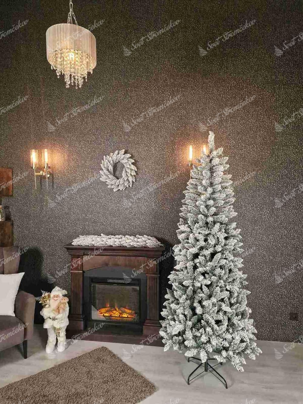 Choinka sztuczna Świerk Biały Wąski 210cm