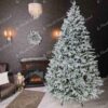 Choinka sztuczna PE Świerk Srebrny 280cm 850LED