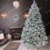Choinka sztuczna PE Świerk Srebrny 280cm 850LED