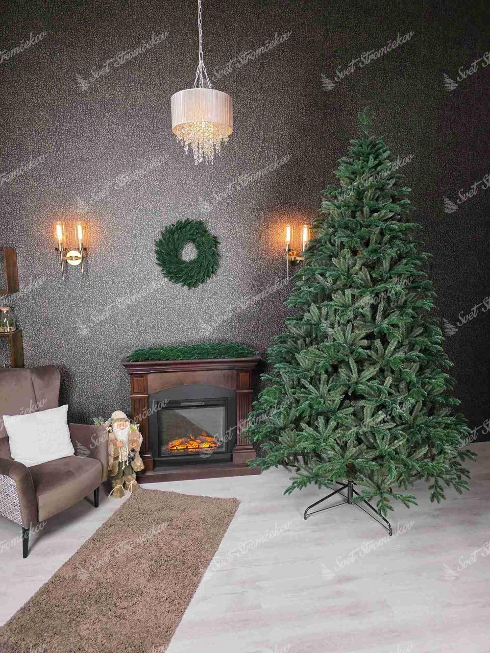 Choinka sztuczna PE Jodła Wdzięczna 280cm