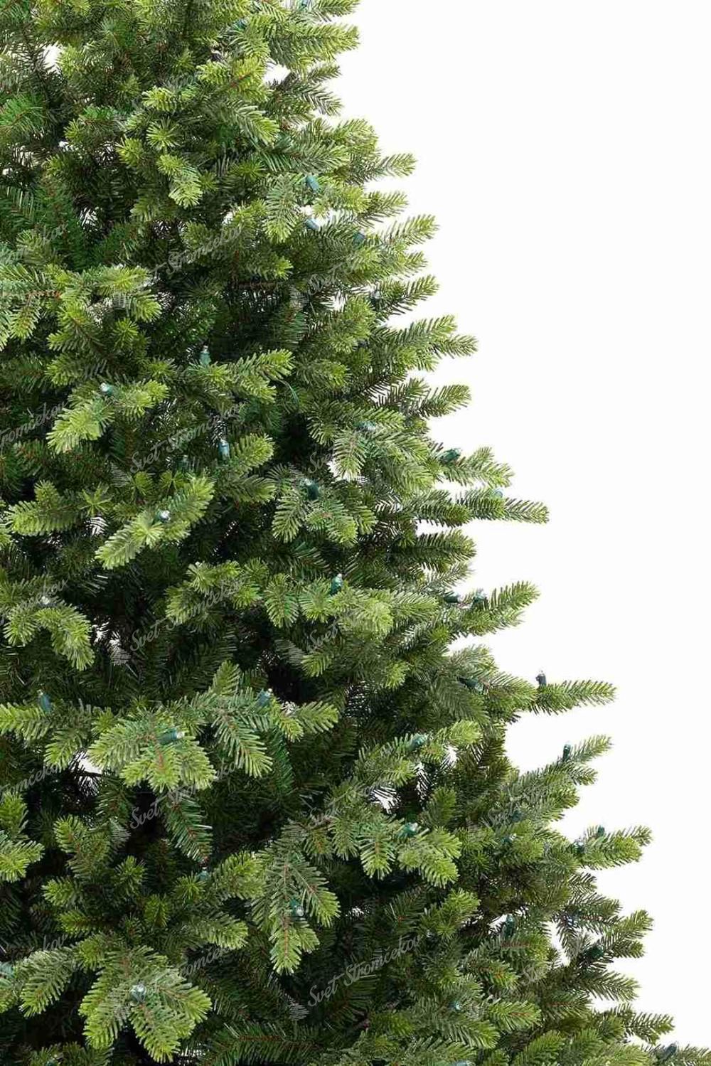 Detail stromčeka Umelý vianočný stromček 3D Jedľa Švédska
