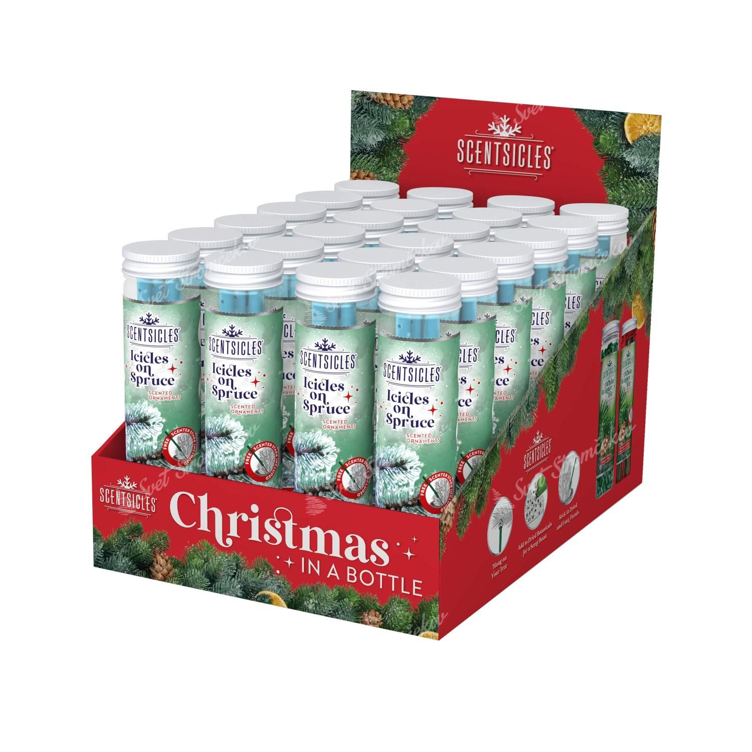 Patyczki zapachowe na choinkę Icicles on Spruce