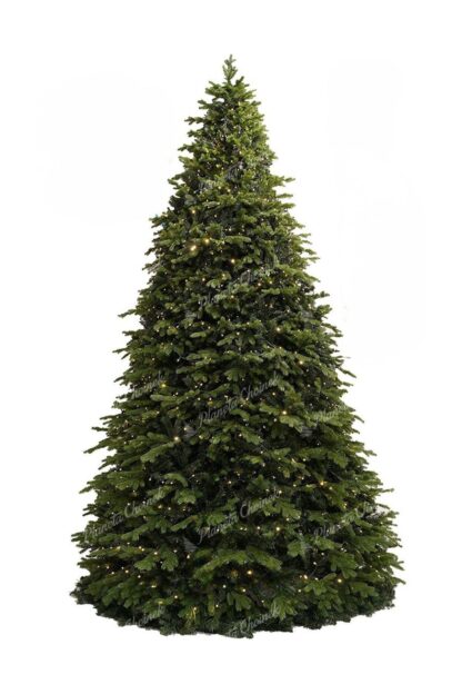 Choinka sztuczna gigantyczna PE Świerk Exclusive 400cm LED1776