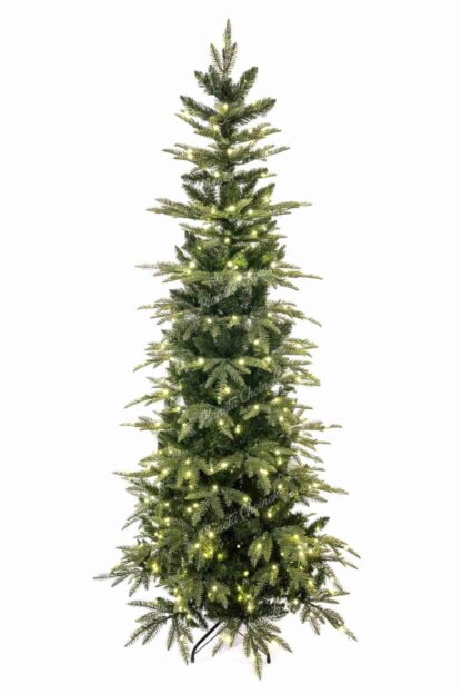 Choinka sztuczna PE Jodła Slim 180cm 250LED