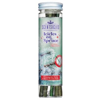 Intensywne najlepsze patyczki zapachowe na choinkę Icicles on Spruce