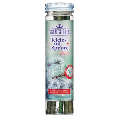 Intensywne najlepsze patyczki zapachowe na choinkę Icicles on Spruce