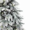 Choinka sztuczna PE Świerk Arktyczny w doniczce 120cm 200LED