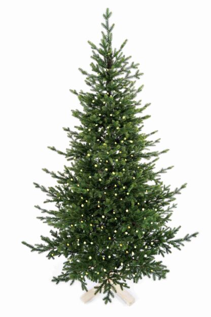 Choinka sztuczna 100% PE Świerk Naturalny 240cm 600LED