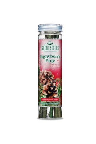 Intensywne najlepsze patyczki zapachowe na choinkę Snowberry Pine