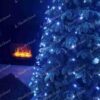 Lampki choinkowe pęczkowe LED zimna biel 1
