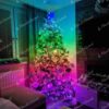 Światełka na choinkę LED kombinowane Twinkly 48 m RGB AWW 600 LED