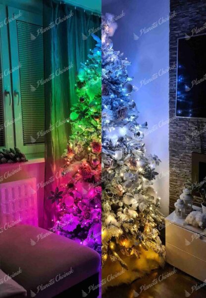 Światełka na choinkę LED kombinowane Twinkly RGB AWW