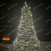 Lampki na choinkę NANO LED ciepła biel 33m 1100LED