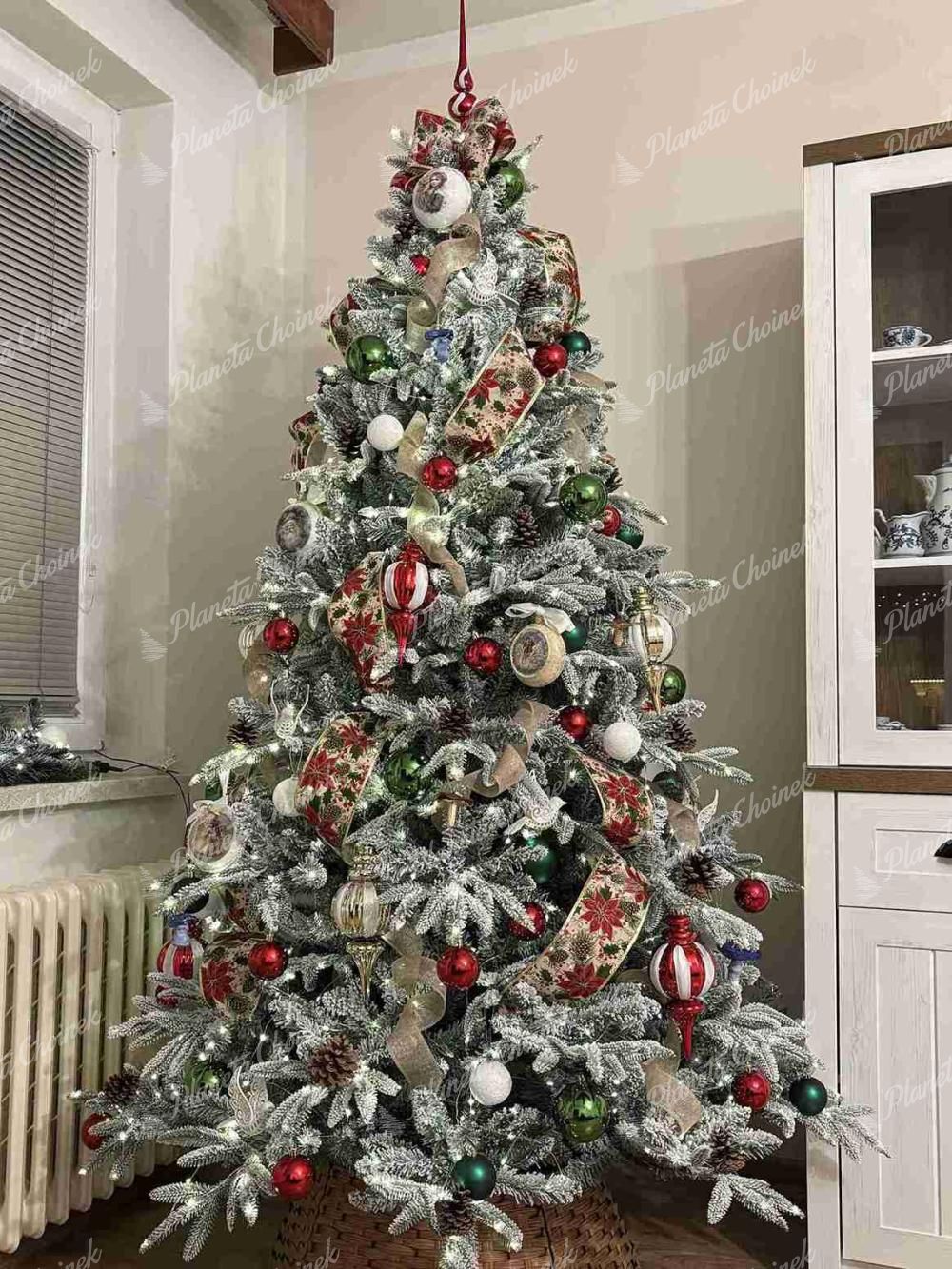 Choinka sztuczna PE Jodła Syberyjska 210cm