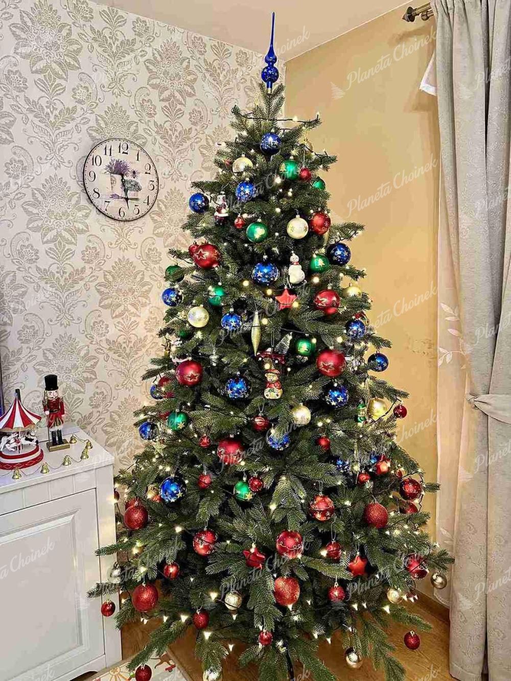 Choinka sztuczna 100% PE Świerk Ekskluzywny 210cm