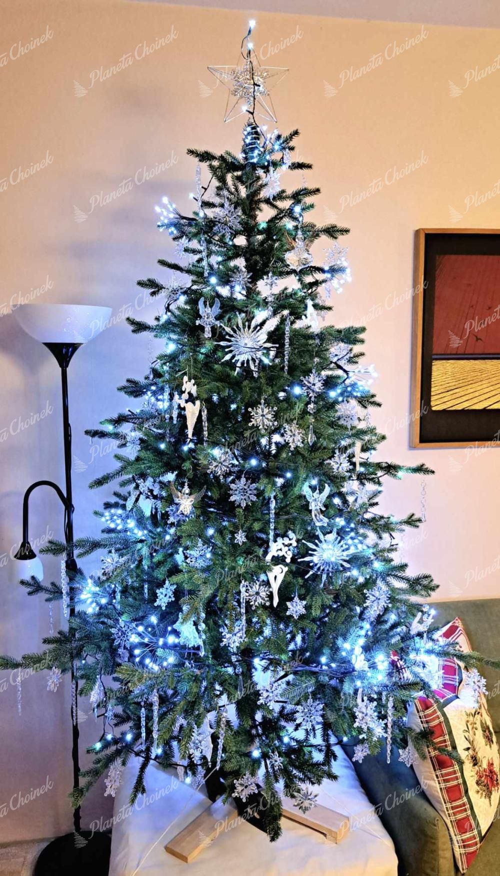 Choinka sztuczna 100% PE Świerk Naturalny 180cm