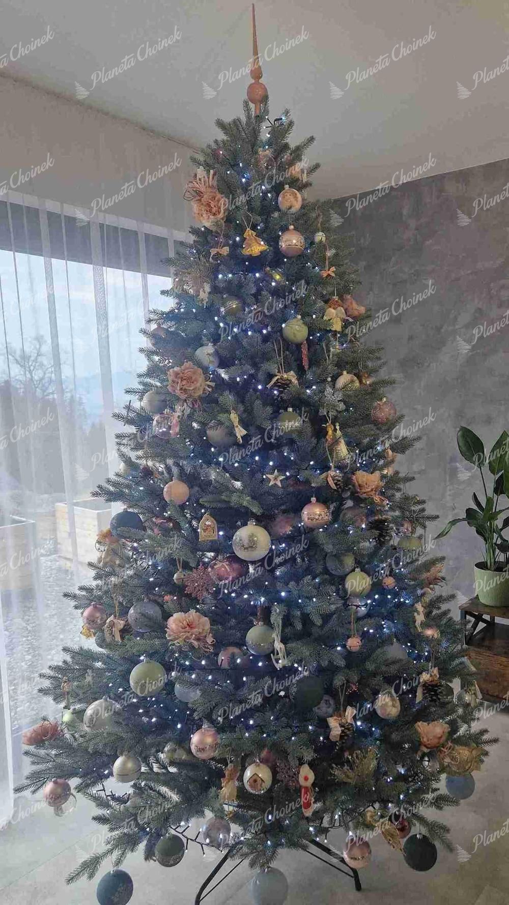 Choinka sztuczna 100% PE Świerk Lodowy 240cm