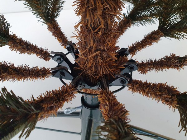 Parasolowy system rozkładania Snap Tree sztucznej choinki